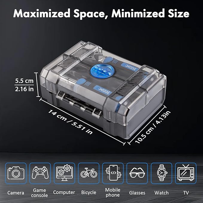 XOOL 78PCS Ratchet Screwdriver Set, Multi-Functional Precision Repair Tool Kit with 41PCS Bits, Precision Bits, 1/4" Sockets, Magnetic Tools for Electronics, Home Repair, DIY Toolbox