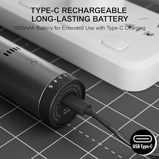 Cordless Rotary Tool Kit, 7.2V with Higher Torque, More Powerful, 5 Speeds 10000 to 28000 RPM, with 42 Accessories, Multi Purposes, Sanding, Polishing, Drilling, Etching, Engraving, DIY Crafts