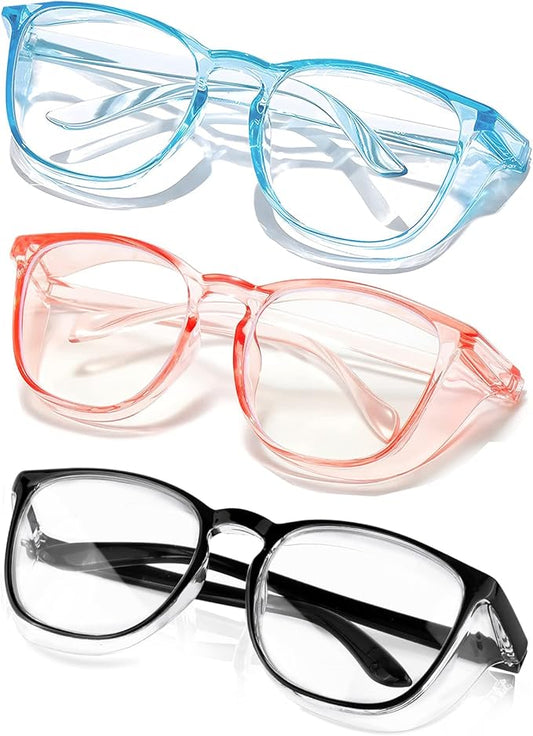 Safety Glasses Goggles For Women Nurses Protective Eyewear,Anti Fog Safety Goggles