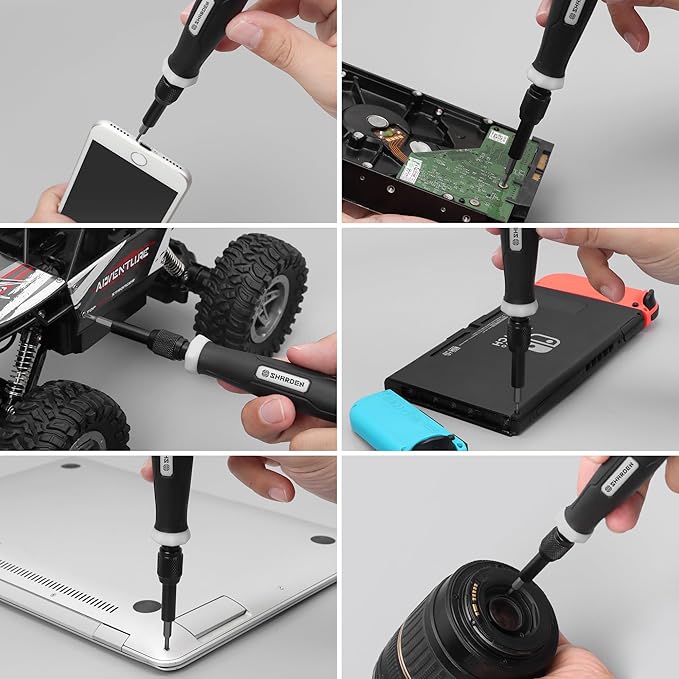 SHARDEN 153 in 1 Precision Screwdriver Set Computer Tool Kit, Laptop Screwdriver Kit Magnetic Electronic Screwdriver Set for PC, iPhone, Phone, PS5, PS4, Jewelry, Tablet, RC, Xbox Controller Repair