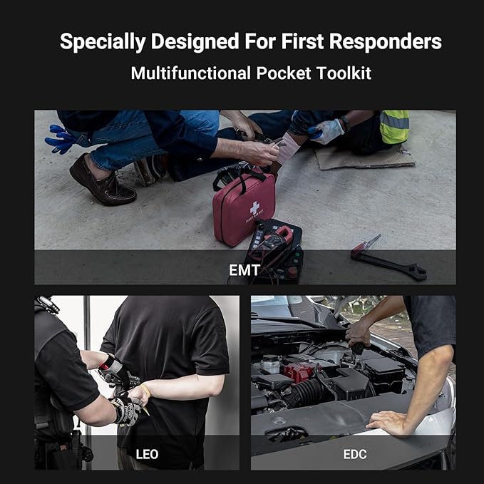 NEXTORCH PIONEER 14-IN-1 Multi-tools Full-Size,Versatile Multi-tool Set with Scissors Needle Nose Pliers Pocket Clip Multi-tool