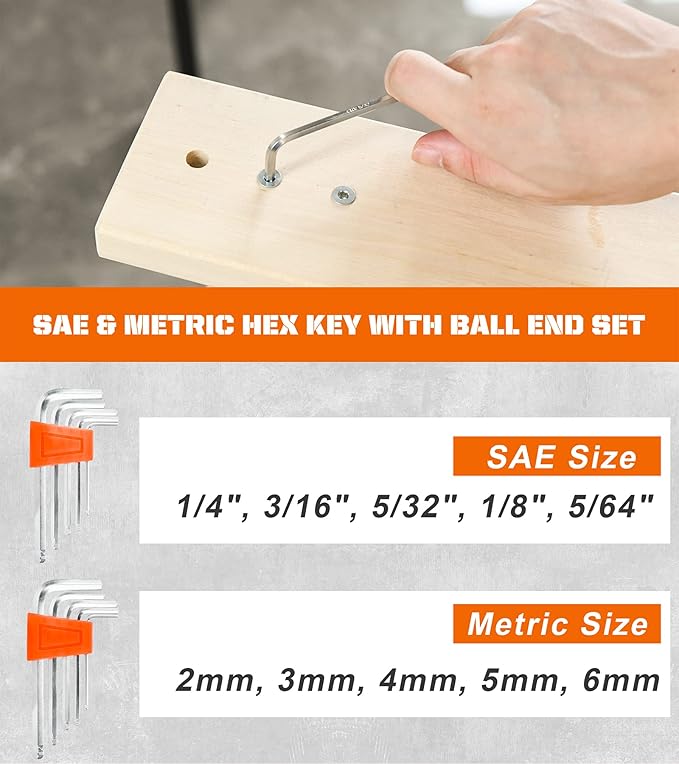 Screwdrivers Set with Case, 120-piece Includes Slotted, Phillips, Hex, Pozidriv, Torx and Precision Magnetic Screwdriver Set Tools for Men (120-Piece)…