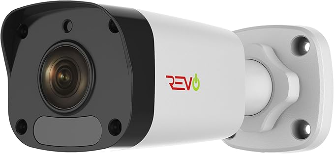 REVO America Ultra HD 4 Ch. 1TB HDD IP NVR Video Security System, 4 x 1080P Bullet Security Cameras - Remote Access Via Smart Phone, Tablet, PC & MAC (RU41B4E-1T)