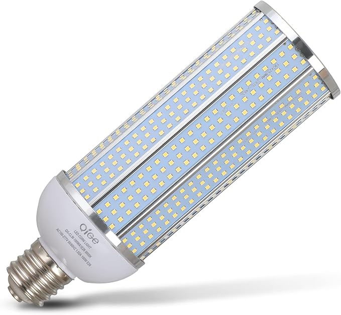 100W LED Corn Bulbs,5000K,AC110-277V,12000lm,E39 Mogul Base,LED Corn Light Bulb Replacement Metal Halide HID CFL for Commercial Industrial Lighting Warehouse High Bay Light Fixture Garage Workshop