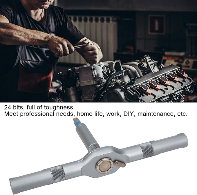 Ratchet Screwdriver Set Nut and Screwdriver Tool Set Small Ratchet Repair Screwdriver Set Rotatable Ratchet Handle Portable Furniture Computer Bicycle Repair kit Mini Repair Kit T Ratchet Wrench Set