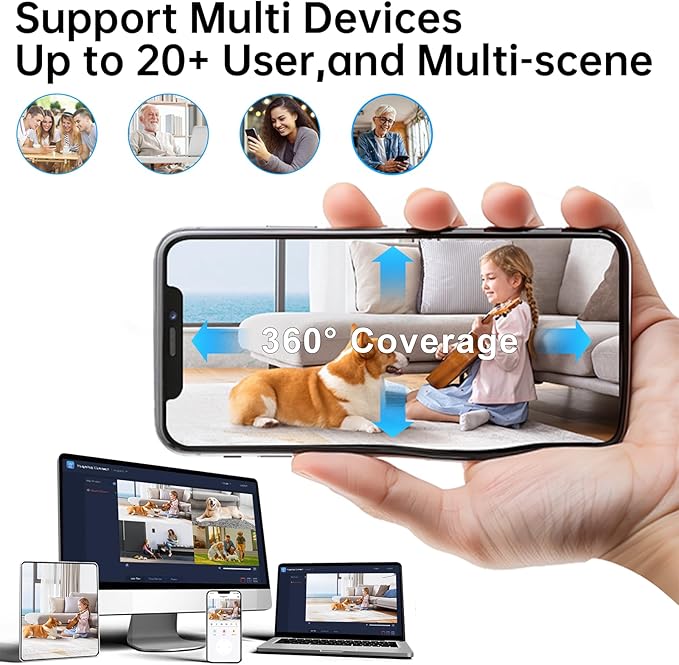 2K Wireless Security Cameras Outdoor, Battery-Powered Cameras with AI Motion Detection, Color Night Vision, Spotlight, 2-Way Talk, Siren Alarm, IP65,Cloud/SD Storage for Home Security 2pack