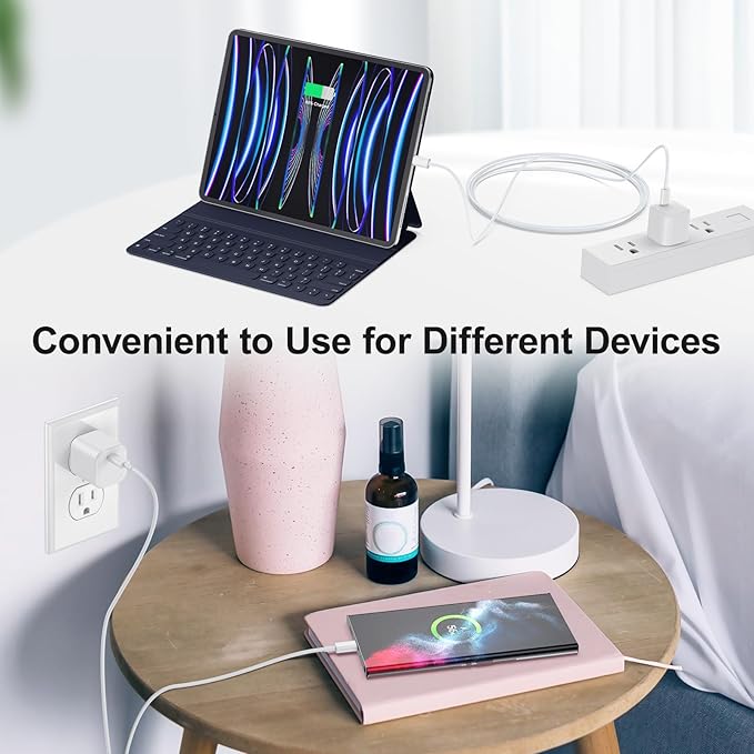 USB C Charger Block, Agtray 2-Pack Mini USBC PD Fast Charging Cube C Box Charger Type C Charging Block Travel Wall Plug Power Adapter for iPhone 16e 16 15 14 13 12, iPad Pro Air Mini, AirPods, iwatch