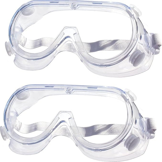 Anti-Fog Safety Goggles ,Adjustable Lab & Science Goggles, Lightweight Design