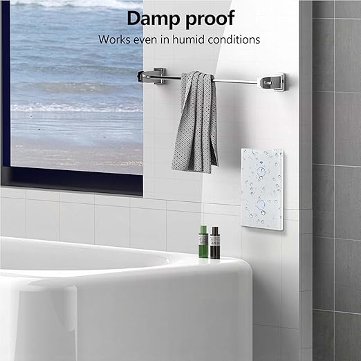 2.4GHz WiFi Smart Wall Touch Light Switch (Glass Panel, Alexa Multi-Control Compatible, Compatible with Multiple Platforms) (Wall Switch 3 Gang)