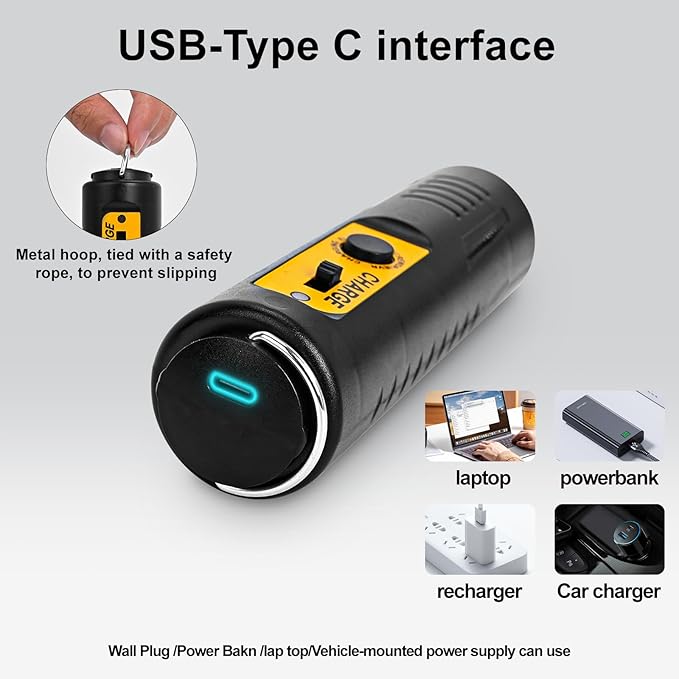 Cordless Screwdriver Rechargeable – Compact Battery Operated Electric Screw Driver with Magnetic Bits, Type-C Charging, 12 Bits & Storage Box – Small Power Screwdriver for DIY & Repairs