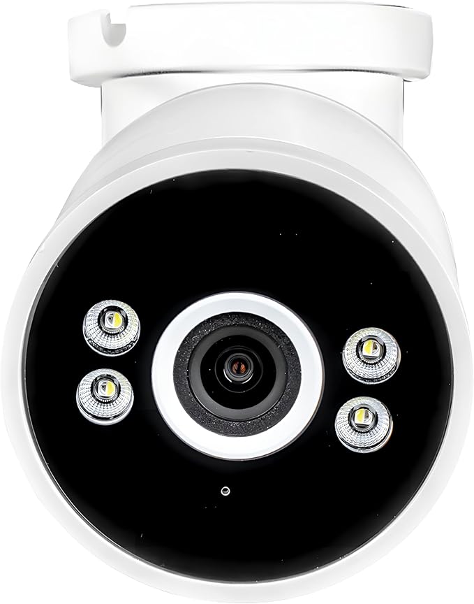 Swann AdvancedX Wired 4K Security Camera PoE Outdoor Bullet, Color Night Vision, Smart AI Video Analytics/Alerts, Advanced Motion Detection