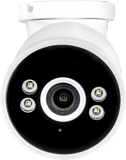 Swann AdvancedX Wired 4K Security Camera PoE Outdoor Bullet, Color Night Vision, Smart AI Video Analytics/Alerts, Advanced Motion Detection