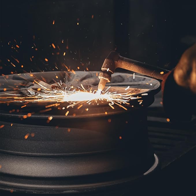 TOOLIOM Oxygen & Acetylene Torch Kit, Gas Cutting Welding Torch Set Welder Tools with Regulator Gauges Nozzles Hose