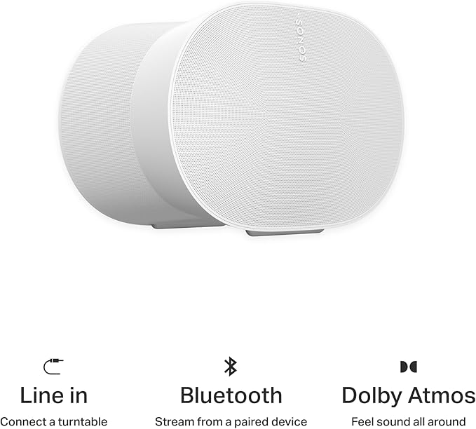 Sonos Era 300 - White - Wireless, Alexa Enabled Smart Speaker with Dolby Atmos (Pack of 2)