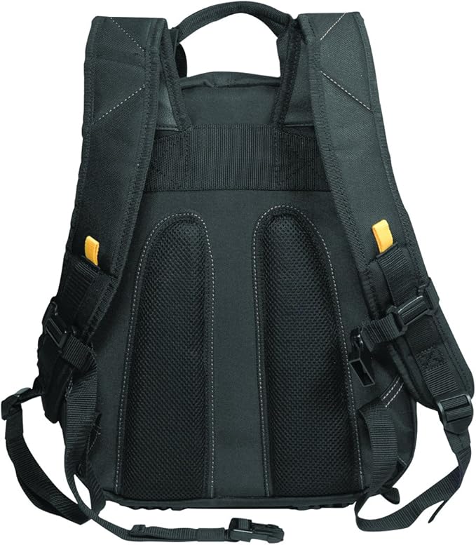 CLC Work Gear 1134 Carpenter's Tool Backpack, 44 Pockets, Padded Back Support, Black