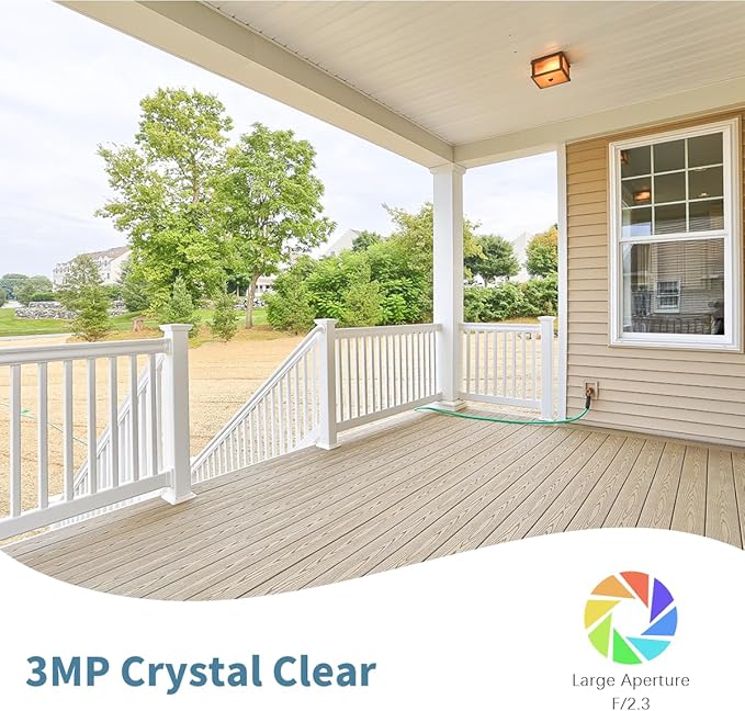 《Dual Antenna Enhanced & 100FT Night Vision》Outdoor Wireless Security Camera System, WiFi Cameras, Home Video Surveillance Systems, Surveillance DVR Kits