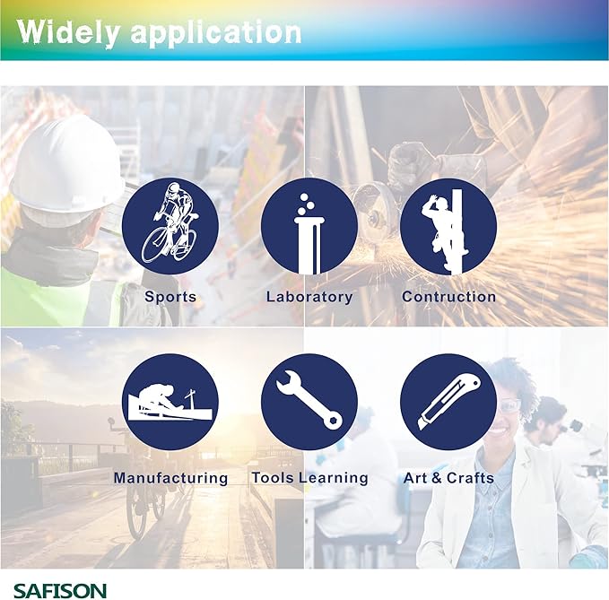 36 Pack Safety Glasses Bulk, ANSI Z87.1 Protective Eyewear, Scratch & Impact Resistant Protective Glasses with 6-Color Frames, Perfect for Construction, Nerf, Shooting and Lab