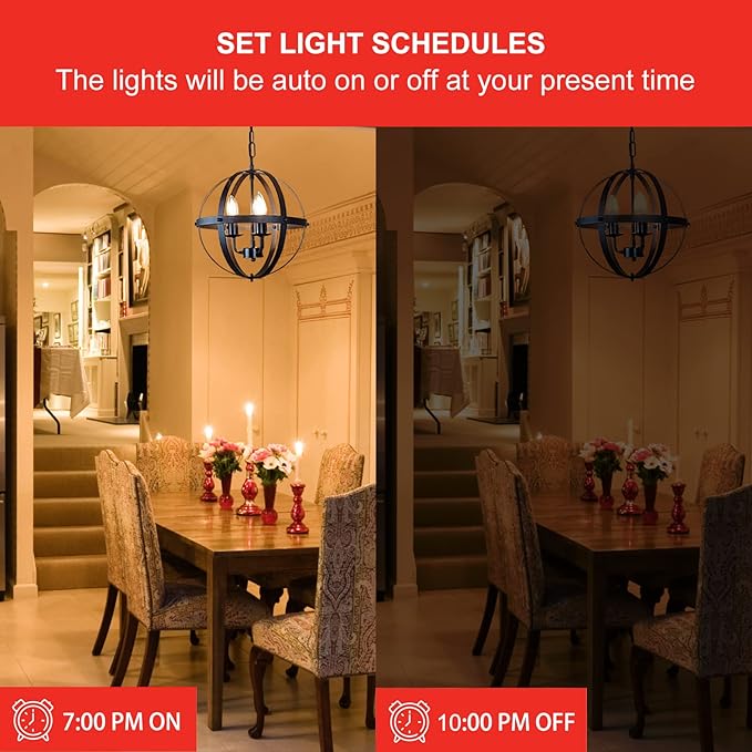 Sengled Zigbee Smart Light Bulbs, Smart Hub Required, Work with SmartThings and Echo with Built-in Hub, Voice Control with Alexa and Google Home, Soft White B11 Candelabra Light Bulbs 40W Eqv. 4 Pack