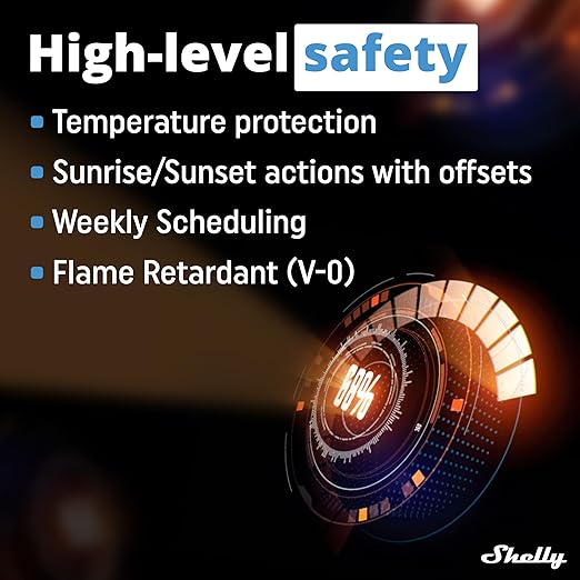 Shelly Pro 2 | Wi-Fi & LAN, 2-Channel Smart Relay | Home & Facility Automation | Compatible with Alexa & Google Home | iOS Android App | Lights Automation | Controller for Motorized Valve