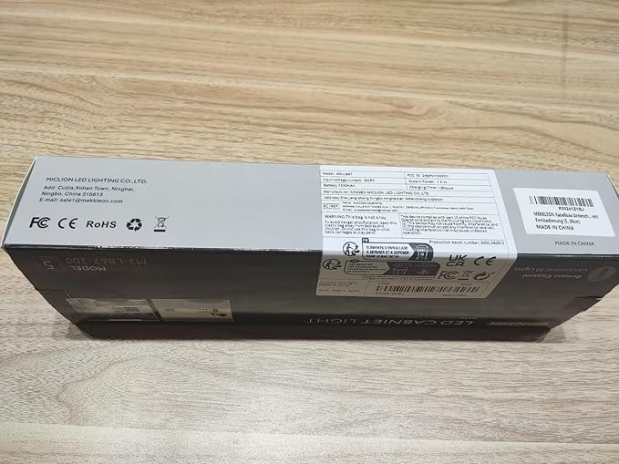 100 LED Under Cabinet Lights Wireless with Full Lighting,Rechargeable Closet Lights with Remote and Motion Sensor Indoor,Under Counter Light with CCT and Dimmable for Kitchen,Stair(5 Pack,11.8inch)