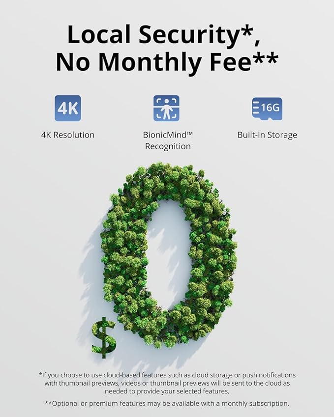 eufy Security eufyCam S330(eufyCam 3) 3-Cam Kit, Security Camera Outdoor Wireless, 4K Camera with Integrated Solar Panel, Face Recognition AI, Expandable Local Storage, 2.4 GHz Wi-Fi, No Monthly Fee