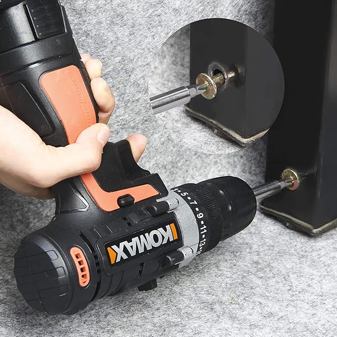 HPHOPE PH2 Screwdriver Bit Set, Phillips #2 Bits 1/4" Hexagon Bit (Length: 1", 25 Pack)