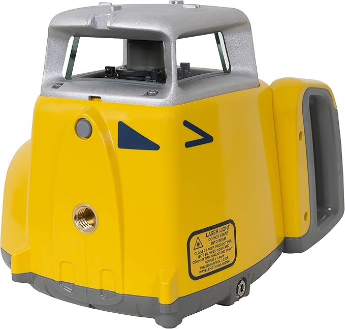 Spectra Precision LL300N-1 Laser Level, Self Leveling Kit with HL450 Receiver, Clamp, 15' Grade Rod / 10ths and Tripod , Yellow