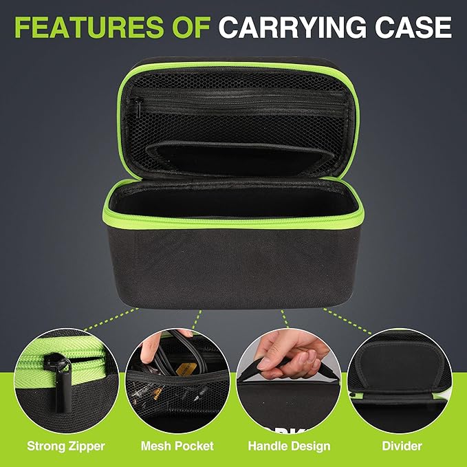 WORKPRO Tire Inflator Portable Air Compressor, 12V Electric Air Pump 150PSI for Car Tires with Pressure Gauge, 3X Faster Portable Tire Inflator for Car Motorcycle Bicycle Ball with Dual Power Supply