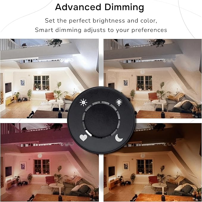 Flic Twist | Smart Home Controller | works with Matter, Alexa, SmartThings through any Flic Hub (White)