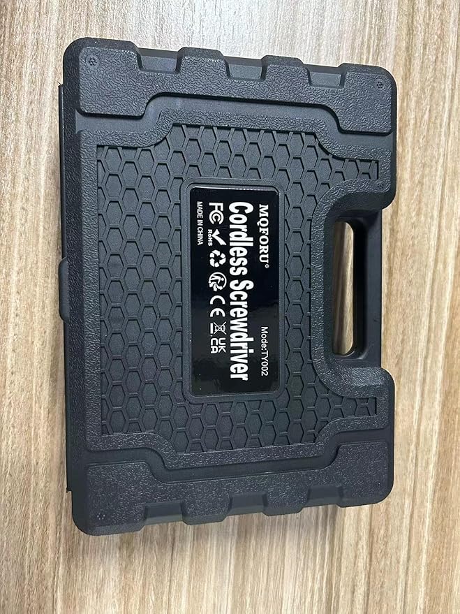 MQFORU Cordless Screwdriver, 48 in 1 Electric Screwdriver, Rechargeable 3.6V Portable Cordless Drills Kit, Dual Position Handle with USB Cable LED Light for Home Office DIY Tools