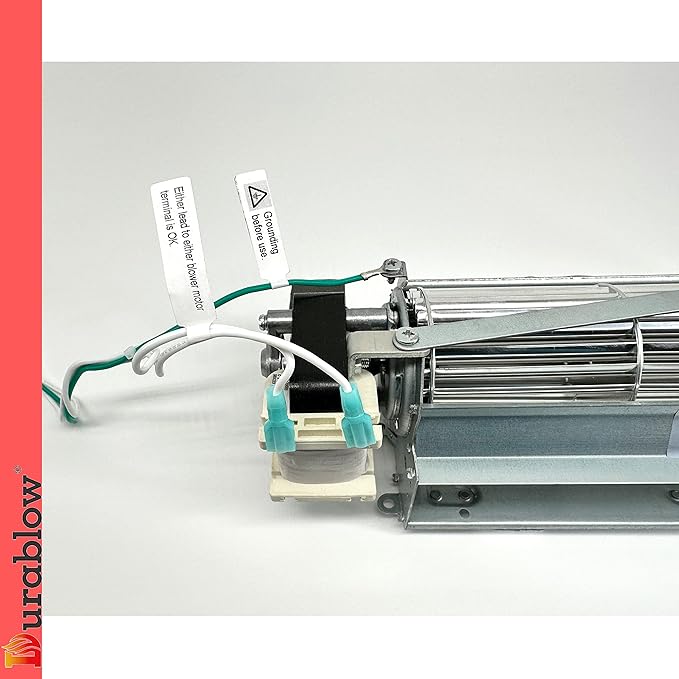 Durablow Durablow SH4002D Dual WiFi (2.4G+5G) Thermostat for Gas Fireplace Valve + Blower Remote Control, Smart Home, Work with Alexa, Google Home, Siri, On/Off+Timer + Thermostat + Blower Fan Control