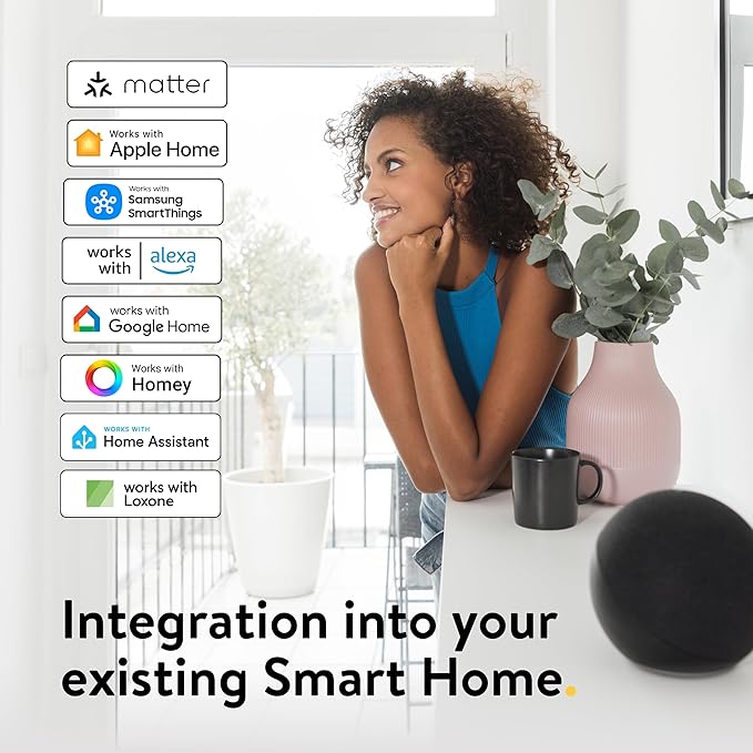 Nuki Smart Lock & Keypad 2, Keyless Door System with Auto-Lock, Fingerprint and Code Access, App Control, Easy Setup, Compatible with Alexa, Google, for Secure and Easy Home Entry