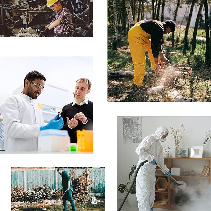 Anti Fog Safety Glasses Safety Goggles Over Glasses Protective Glasses with Anti Scratch Lenses Adjustable