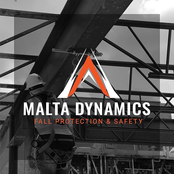 Malta Dynamics Warthog Safety Harness Fall Protection, Tongue Buckle Legs & X-Pad, Full Body Harness, OSHA/ANSI Compliant