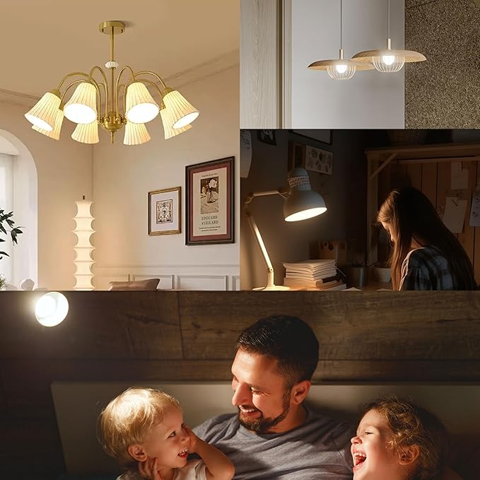 12-Pack Soft White LED Bulbs - Ideal for Bedroom & Living Room, 60W Equivalent, 2700K, 8.5W, 15000-Hour Life, Non-Dimmable, E26 Base