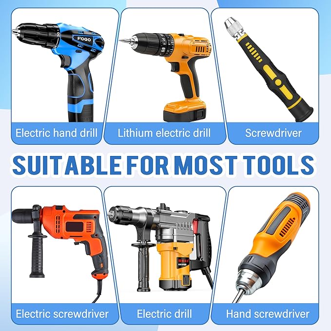 6PCS High Magnetic Screwdriver Drill Bit Set, 2025 New K5 Impact Resistant Non Slip Bit, Upgrade Strong Magnetic Durability Screwdriver Drill Bit Set, 25 50 65 70 90 150mm (1Set)