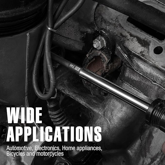 WORKPRO 10pcs Security Torx Bit Set, CNC Machined S2 Steel Star Bit Set, 2.3" Long Tamper Proof Torx Screwdriver bit with Magnetic Tips, Tamper Resistant Fastener Drive Bits with Storage Box