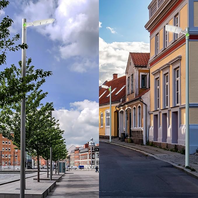 300W LED Parking Lot Light 480V, 42000LM Shoebox Area Light, 1-10V Dimmable, Built-in Surge Protection, 1000W MH/HPS Equivalent, 5000K Daylight, DLC & UL Listed Outdoor Fixture