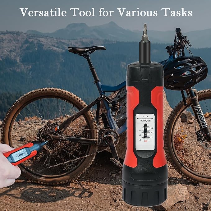 Torque Screwdriver, 10-65 Inch Pounds Torque Screwdriver Set for Maintenance, Tools, Bike Repair and Scope Mounting