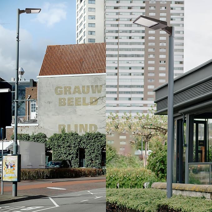 480V 300W LED Parking Lot Light, 42000LM(140lm/w) LED Shoebox Area Light(1000W HID/HPS Equiv.), 5000K Dimmable Outdoor Commercial Street Lighting -10KV Surge Protection IP65 277-480V UL DLC Listed