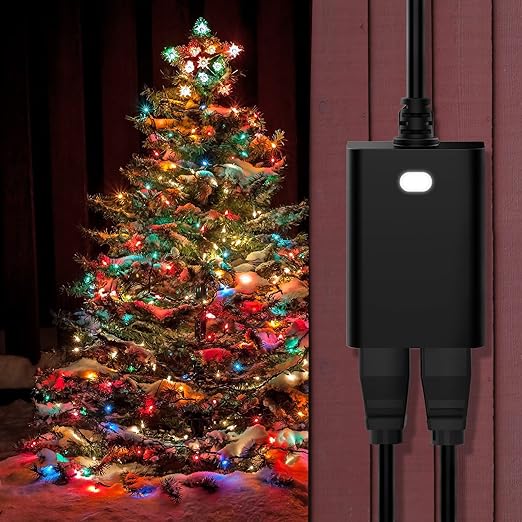 Minoston 800 Series Z-Wave Plug, Outdoor Zwave Smart Plug with 2 Individual Outlets, Waterproof Z-Wave Smart Outlet for Christmas Lights Compatible with SmartThings, Alexa, Zwave Hub Required (MP24Z)
