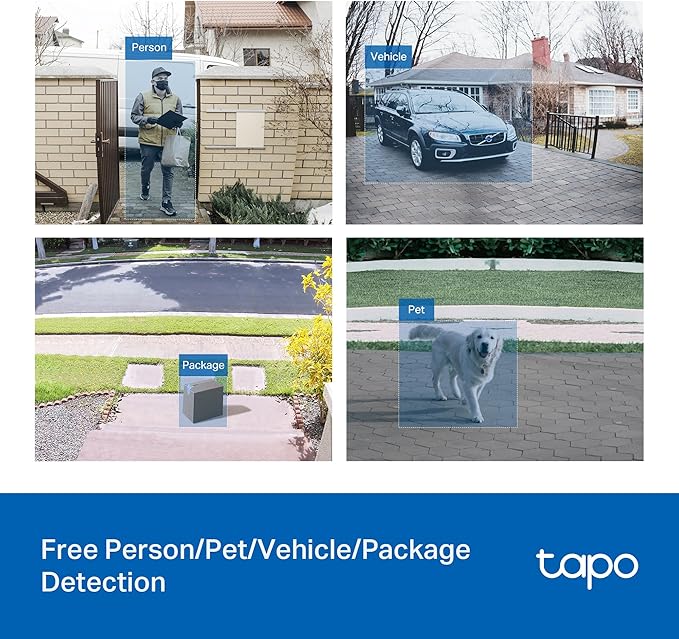 Tapo TP-Link Smart Video Doorbell Camera Wired, 2K 5MP, Color Night Vision, 180° Ultra-Wide FOV, 2-Way Audio, Free AI Detection, Cloud & SD Card Storage, Works w/Alexa & Google Home, D130