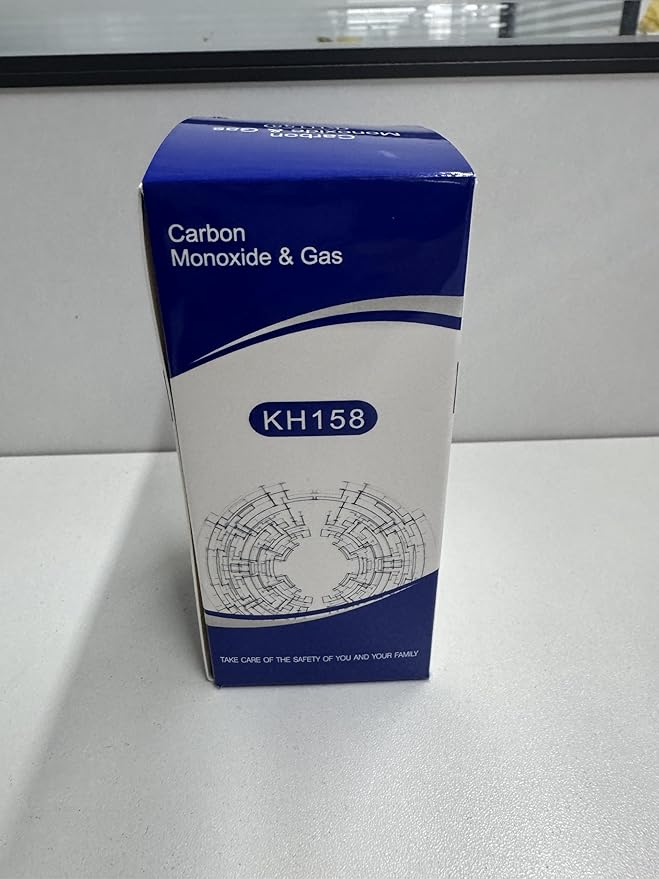 4-in-1 Combination Gas & Carbon Monoxide Detector,Dual Sensor Natural Gas Leak Detector & Carbon Monoxide Detectors Plug in (Temperature & Humidity) for Home,RV,Apartment