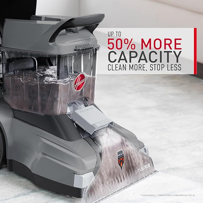 Hoover PowerScrub XL Pet Carpet Cleaner Machine for Carpet and Upholstery, Deep Cleaning Shampooer Machine with Multi-Purpose Tools, Powerful Suction, Pair with Hoover Cleaner Solution