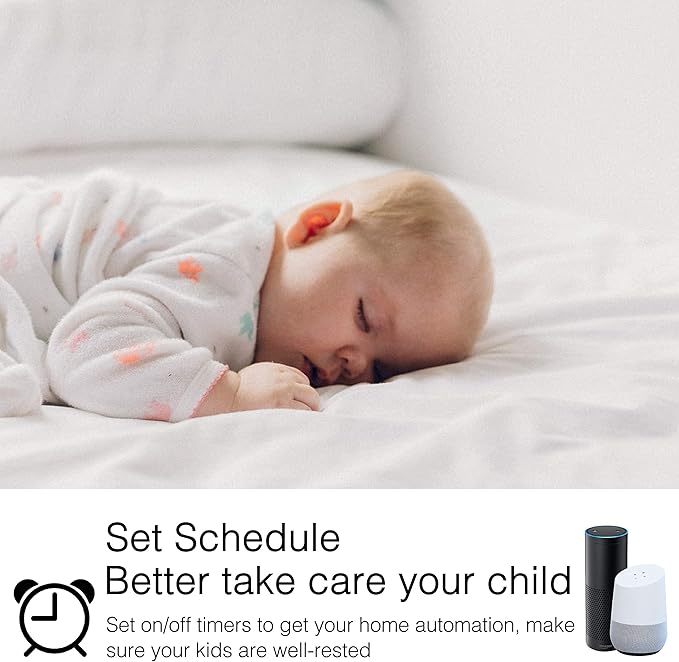 KTMC Smart Plug 4 Pack, Alexa & Google Home Compatible, No Hub Required, Remote Control, ETL Certified