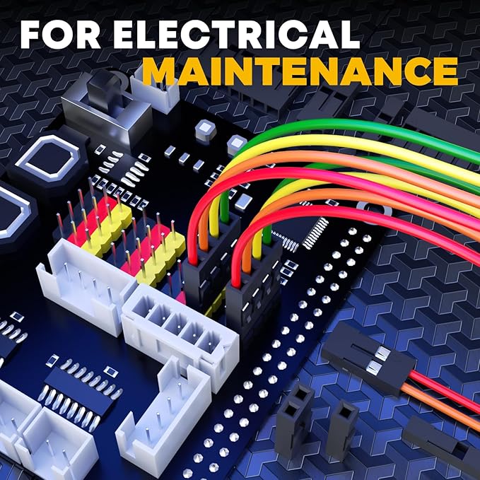 Crimping Tool For JST Electrical Connectors - Ratcheting Wire Crimper - Crimping Pliers - Wire Crimp Tool 32-20 AWG for Dupont, JST-SM, JST-VH, JST-PH, KF2510, AMP EI-Serie, Molex Crimp Tool