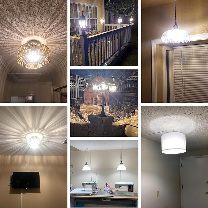 120W LED Bulb (18,500LM) 1200W Equivalent- E39/E26 Base Military-Grade Aluminum, Cooling Fan, ETL/UL Certified, 5000K Daylight, Garage Warehouse High Bay Lighting, Not Dimmable