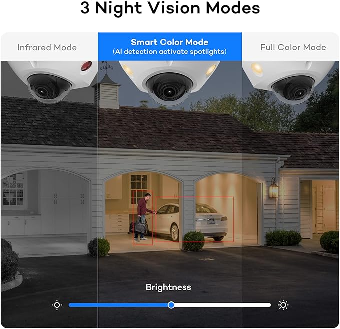 ONWOTE 12MP NVR 32 Channel Security Camera System, Face Recognition, 32x 5MP 30FPS Vandal-Proof PoE IP Cameras, AI Color Night, 32CH 6K 4K Commercial NVR 8TB, 4 HDD Ports Support 40TB, Business CCTV