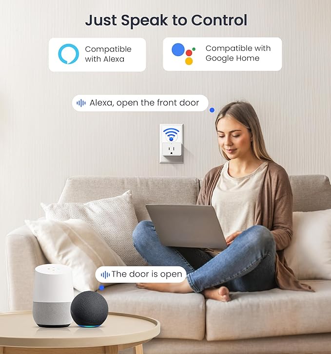 Veise VE017G Wi-Fi Keyless Entry Door Lock with Fingerprint, App Remote Control, Smart Locks for Front Door, Electronic Keypad Deadbolt, Auto Locking, Waterproof, Easy to Install, Matte Black