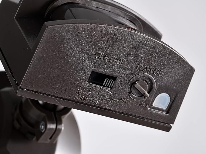 40W LED Security Lights Motion Sensor Light Outdoor, 180 Degree, 4000 LM, 5000 K, ETL Water Resistant, Clear 2 Head Motion Detector Flood Light for Garage, Yard (Bronze)